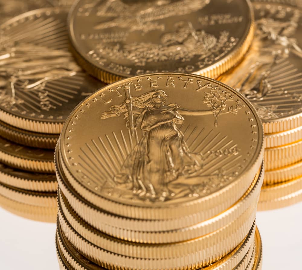 Gold coins