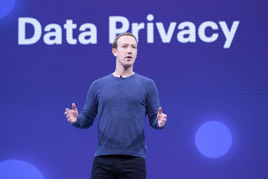 Zuckerberg talks about "data privacy"